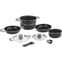 Brunner Topfset Flavor 7+1 teilig inklusive Befestigungsgurt Ø 20 cm