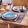 Westmark home placemats 42 x 32 cm taupe donker - 4-delige set