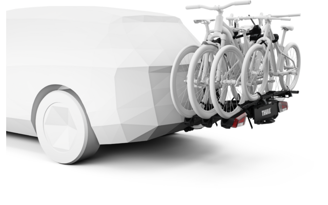 Produktbild Thule EasyFold 3 Fahrradtr&auml;ger f&uuml;r Anh&auml;ngerkupplung schwarz f&uuml;r  1