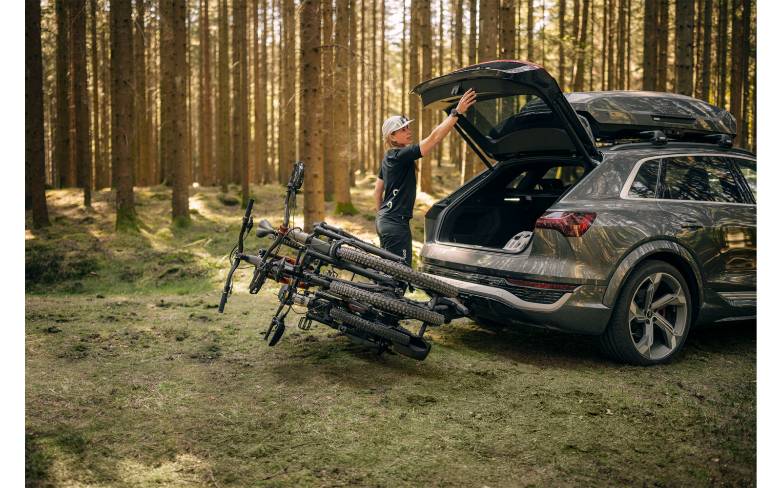 Produktbild Thule EasyFold 3 Fahrradtr&auml;ger f&uuml;r Anh&auml;ngerkupplung schwarz f&uuml;r  1