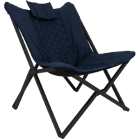 Recliner Chair Blue Bo-Camp Molfat Industrial
