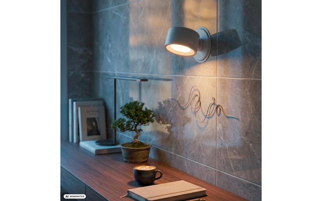 Image du produit Gelmags Magnet LED-Leucht-Spot mit Akku und Flexigel-Pad &Oslash; 8,3 cm 1