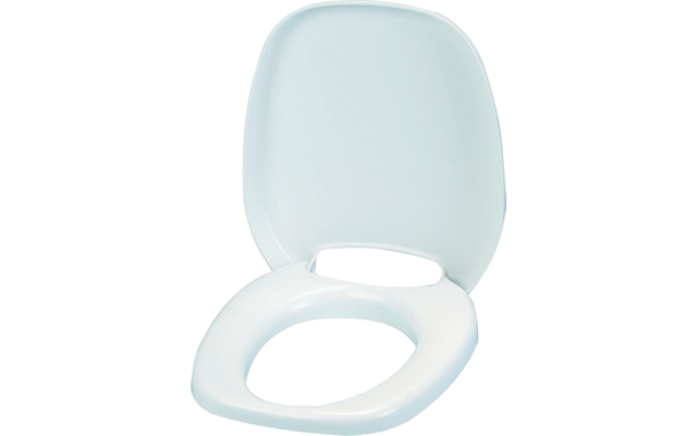 Toilet lid+seat+white hinges