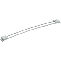Fiamma onderste klembeugel geschikt voor Carry Bike 200 DJ Sprinter / Crafter - kleur aluminium Fiamma onderdeelnummer 98656-627