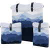 DriveDressy Magnet-Tasche/Organizer L Misty Mountains Blue