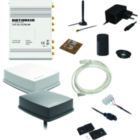 Kathrein Car 5G WLAN Router Set mit 5G MIMO Antenne wei&szlig;