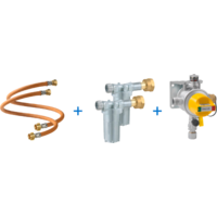 Set regolatore di pressione GOK Caramatic ProTwo 50/8 verticale &ndash; 2x Con.Basic KLF 450, 2x Con. Clean SV