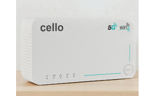 183676 - Cello C160 5G-reissrouter met Wi-Fi 6, eSIM en een batterij van 4.000 mAh