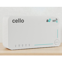 Cello C160 5G Travel Router with Wi-Fi 6, eSIM, and a 4,000-mAh battery