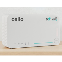 Cello C160 5G Travel Router mit Wi-Fi 6, eSIM und 4.000-mAh-Akku