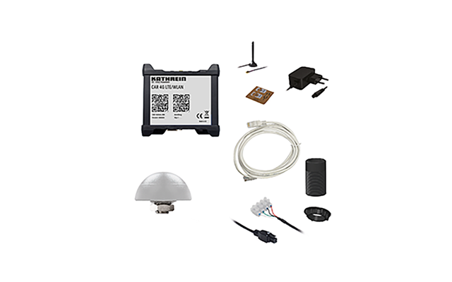 Produktbild Kathrein CAR 4G LTE WLAN Router Set mit Dual-SIM Funktion und Au&szlig;enantenne  1