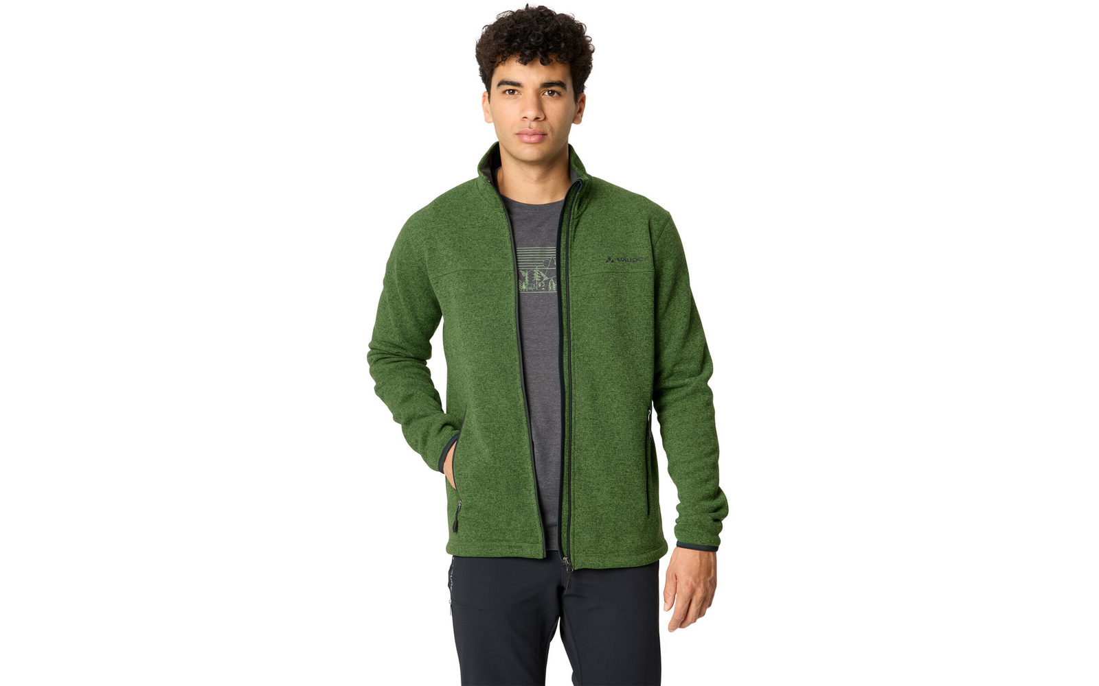 Product afbeelding Vaude Rienza III Heren Fleece Jas 1