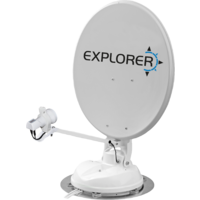 Maxview Explorer 65 cm Twin Satellitenanlage App-gesteuert in wei&szlig;