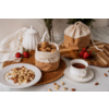 Nuts Innovations Bread Bag Fruit Basket Cork con cavo grande