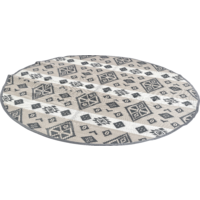 Tapis d'extérieur rond 250 cm AKA AW Sapporo Human Comfort