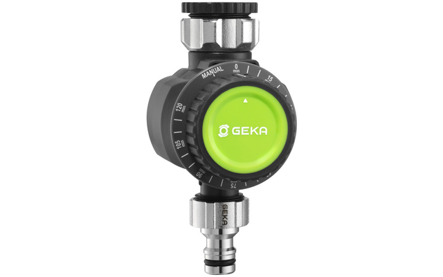 GEKA Water Timer mechanical, 1 outlet G3/4+G1 tap adapt.