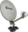 Berger Mobile Sat-Anlage Komplettset Single-LNB im Campingkoffer