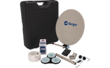 Berger Mobile Sat-Anlage Komplettset Single-LNB im Campingkoffer