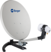 Berger Mobile Sat-Anlage Komplettset Single-LNB im Campingkoffer