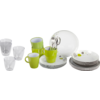 Kleines Produktbild Brunner All Inclusive Melamin Geschirrset Antirutsch, BPA-frei und bruchunempfindlich 36-teilig 1