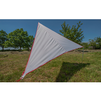 Bent Awning Zip Canvas Grey/RV Red