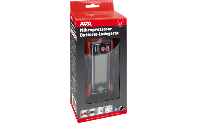 Apa microprocessor battery charger 6 / 12 V