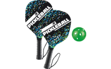 sunflex sport Pickle Ball Schlägerset 2 teilig inklusive Ball und Aufbewahrungstasche
