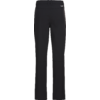 Schwarze lange Hose mit geradem Bein