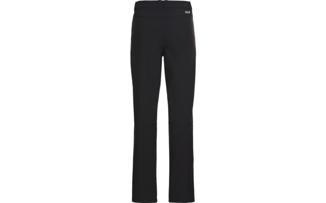 Schwarze lange Hose mit geradem Bein