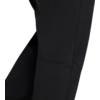 Schwarze Hose aus eng anliegendem Stoff