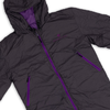 Bergstop Cozybag Comfort Multifunktionsschlafsack mit Ärmeln grau lila M 220 cm 