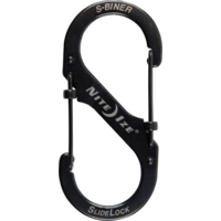 Nite Ize S-Biner SlideLock - Gr. 4, schwarz