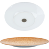 Silwy magnetic dinner plate APRICOT
