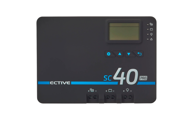 ECTIVE SC 40 Pro regolatore di carica solare MPPT 12V/24V 40A