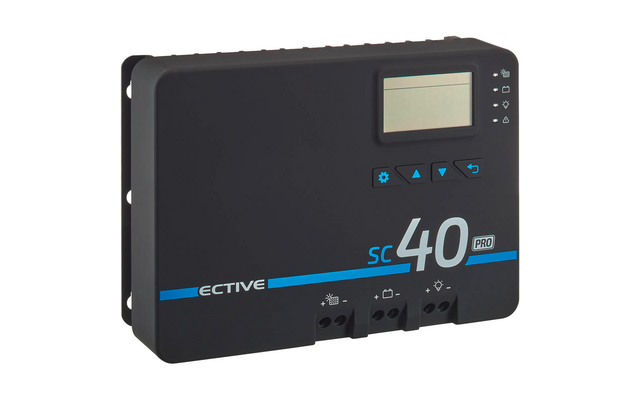 ECTIVE SC 40 Pro MPPT regulador de carga solar 12V/24V 40A