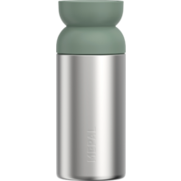 Mepal Ellipse thermo koffiebeker van gerecycled roestvrij staal en lekvrij 350 ml nordic sage