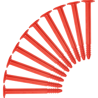 Swiss Piranha RT150 tent peg red 15 cm set of 10 in a bag