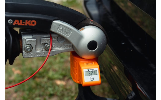 Imagen del producto Berger Compact 150: b&aacute;scula digital de carga de apoyo de hasta 150 kg para el enganche del remolque 1