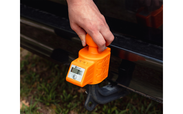 Imagen del producto Berger Compact 150: b&aacute;scula digital de carga de apoyo de hasta 150 kg para el enganche del remolque 1