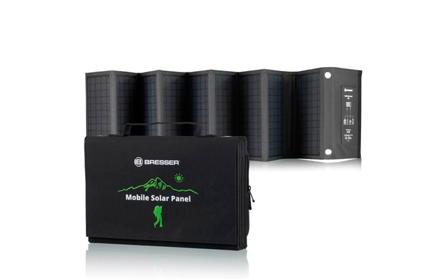 Bresser Mobile Solar Panel 60 Watt mit USB