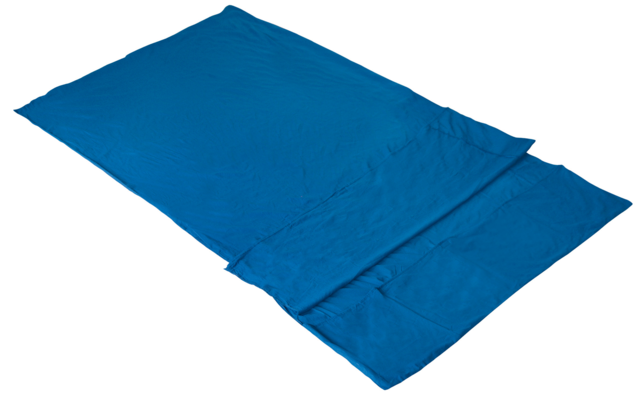 Sacco a pelo High Peak Licata Double Ticking for Blanket 225 x 180 cm blu