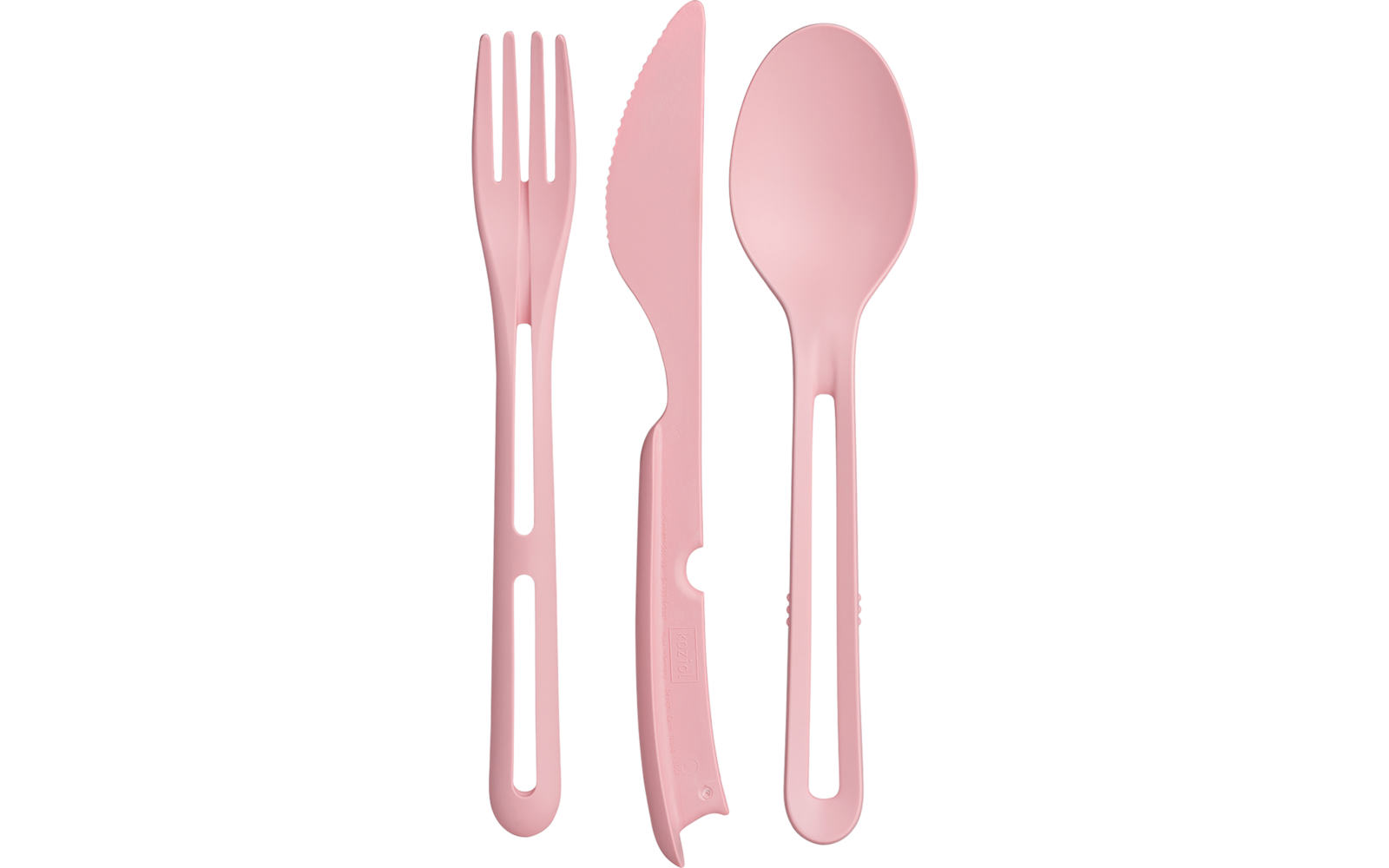 Image du produit Koziol Klikk To Go Set de couverts embo&icirc;tables 3 pi&egrave;ces 1