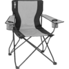 Brunner Action Armchair Equiframe chaise pliante avec accoudoirs noir/gris