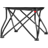 Brunner Action Armchair Equiframe chaise pliante avec accoudoirs noir/gris