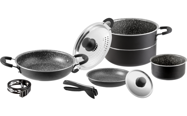Image du produit Brunner Pirate 9+1 &oslash; 24 m Set de casseroles 10 pi&egrave;ces 1