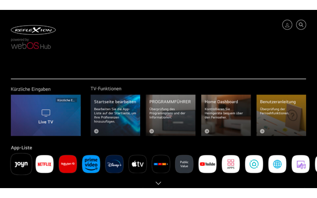 Produktbild Reflexion LED-Smart TV Fernseher mit DVD-Player Full HD 12V / 24V / 240V schwarz 1