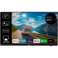 Reflexion LDDX32IBT LED-Smart TV Fernseher mit DVD-Player Full HD 12V / 24V / 240V schwarz 32 Zoll