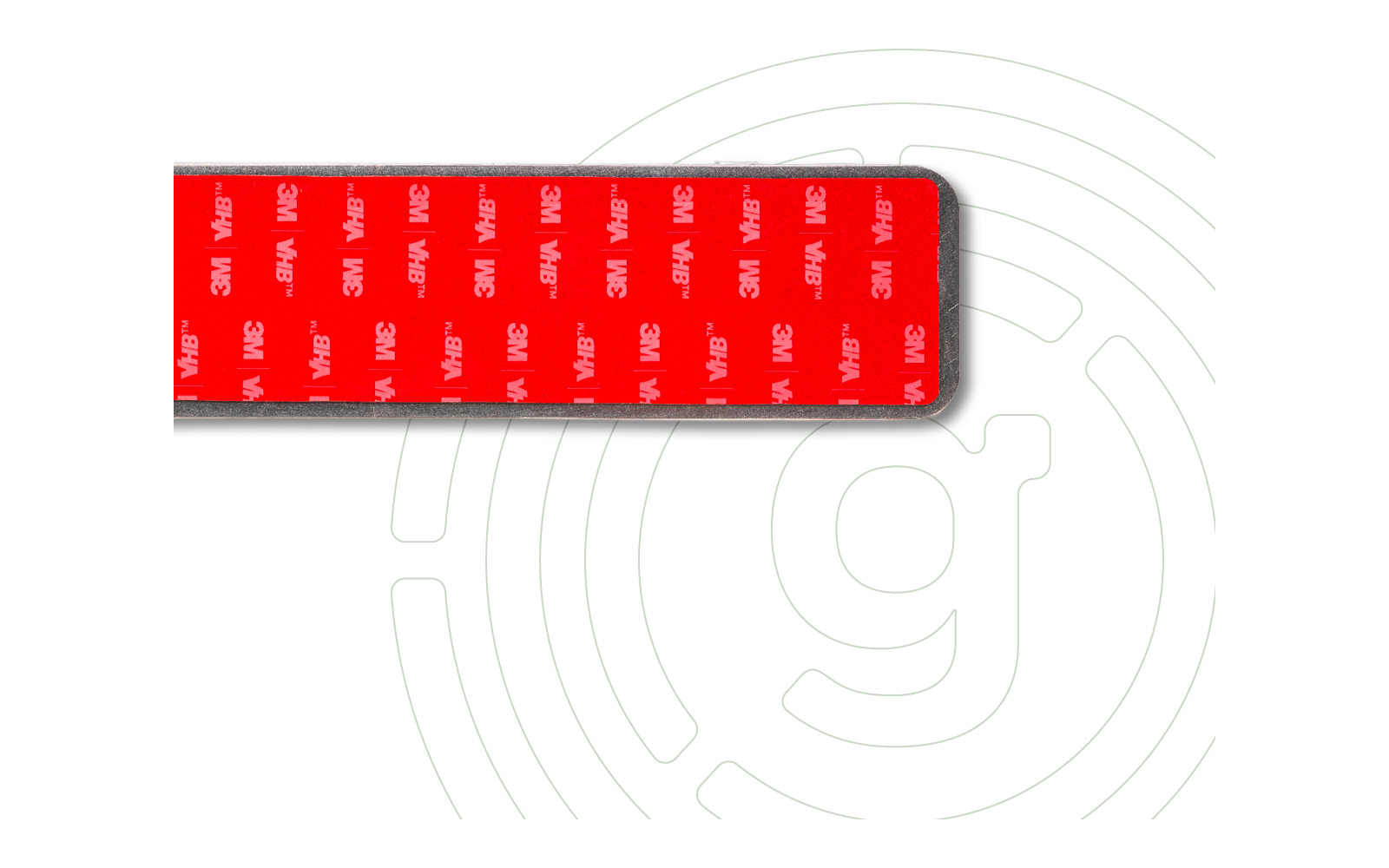 Image du produit Gelmags Metall-Leiste mit Kleber&uuml;ckseite 1