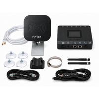 Avtex AMR105P 5G Wi-Fi 6 Dual-SIM-Router mit tragbarer MiMo-Antenne f&uuml;r 12/24 V Antennenfarbe schwarz