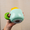 Kleines Produktbild Silwy Magnet Henkeltasse aus Porzellan und Metall-Nano-Gel-Pad 470 ml 1